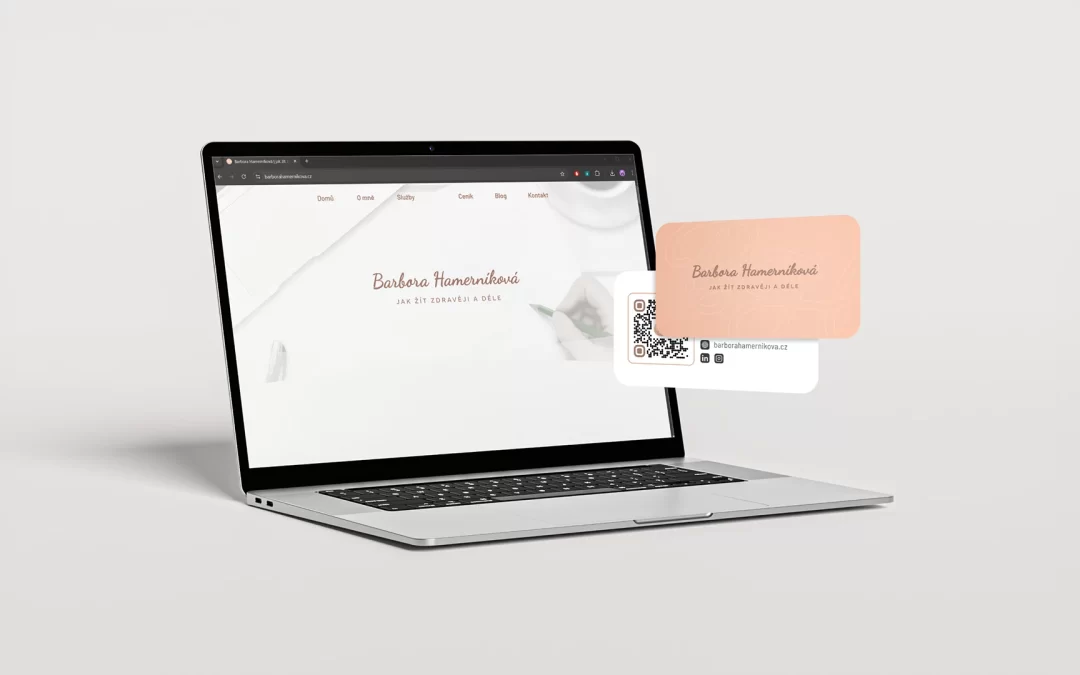 Barbora Hamerníková | Jak žít zdravěji a déle – vizuální styl a webdesign