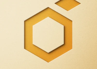 Symbol loga medovo ovocných džemů HexaJam