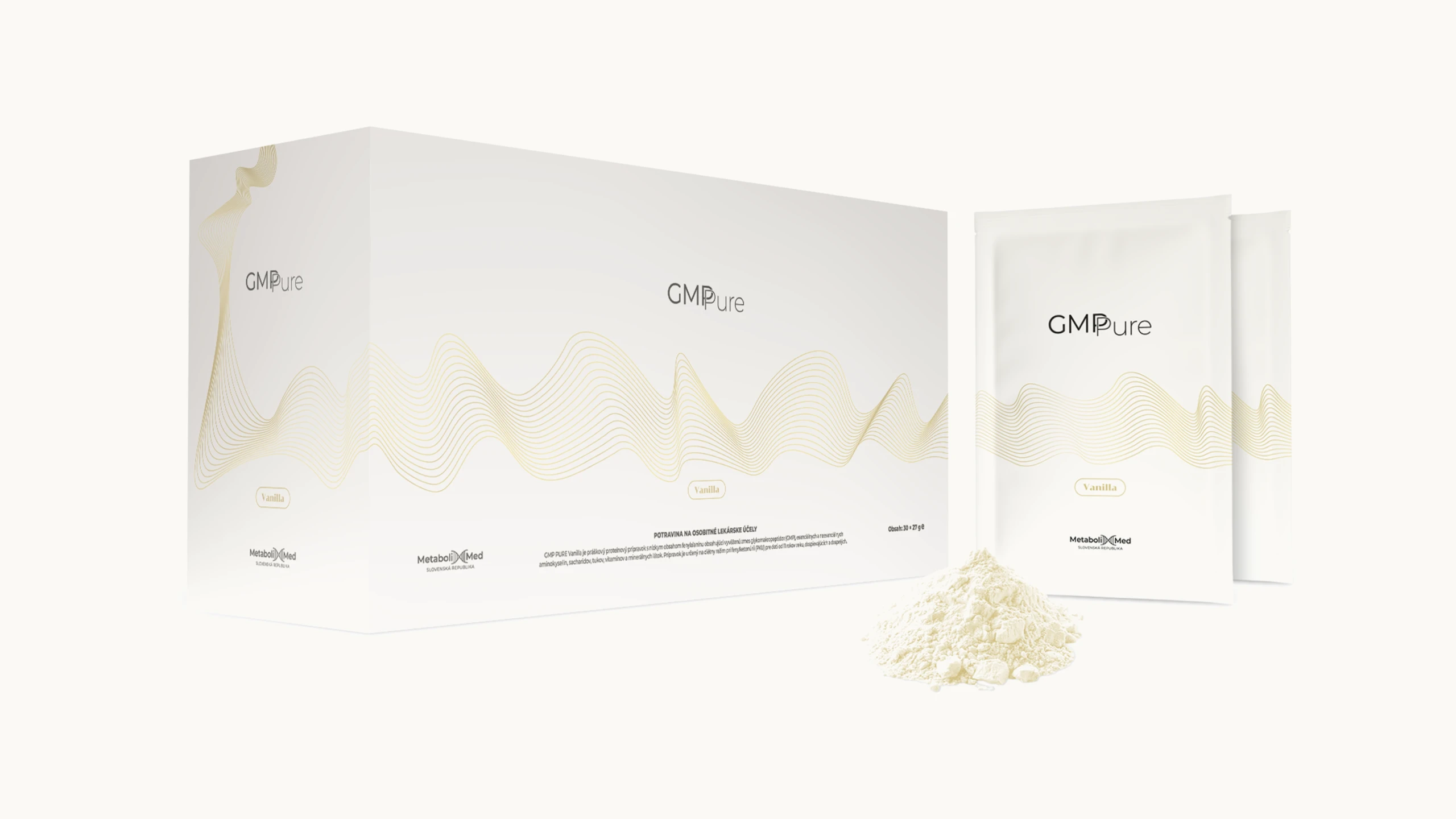 design obalů GMP Pure