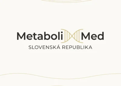 vizuální identita farmaceutické značky MetaboliMed.sk